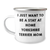 Funny Yorkshire Terrier Mom Gifts for Dad - 'I Just Want To Be A Stay At Home Yorkshire Terrier Mom' Camping Mug, Gifts from Men to Yorkshire Terrier Dog Lovers on Father's Day - Image 1