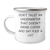 Funny Underwriter Gifts for Men, Don't Trust An Underwriter That Doesn't Drink Coffee, Camping Mug for Father's Day, Gifts from Men, Underwriter Unique Gifts - Image 1