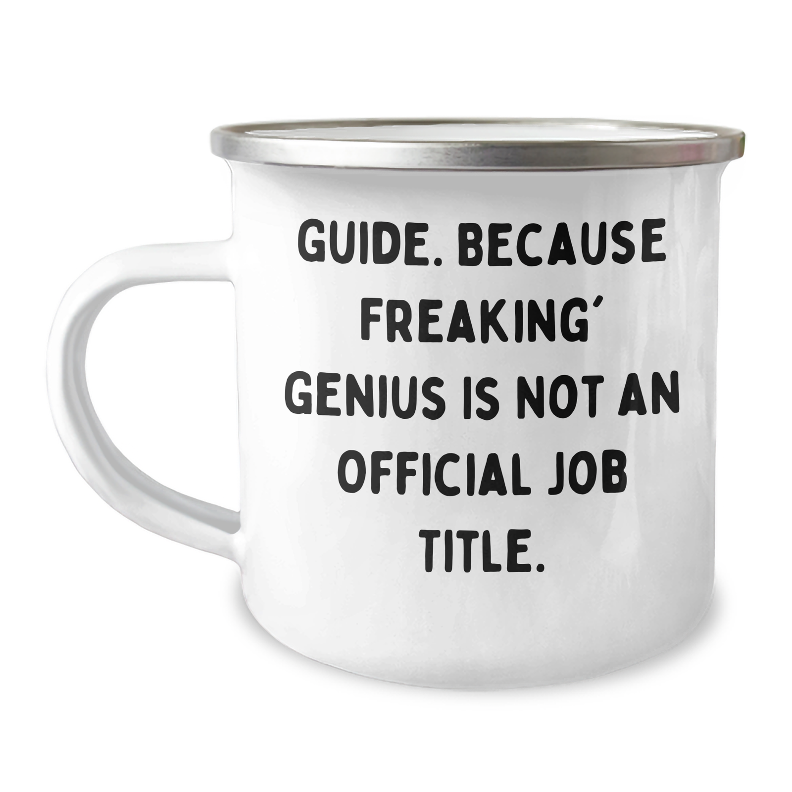 Guide Humor Camping Mug Gifts from Men to Guide, Unique Father's Day Unique Gifts for Guide Lovers, Funny Quote - Image 1