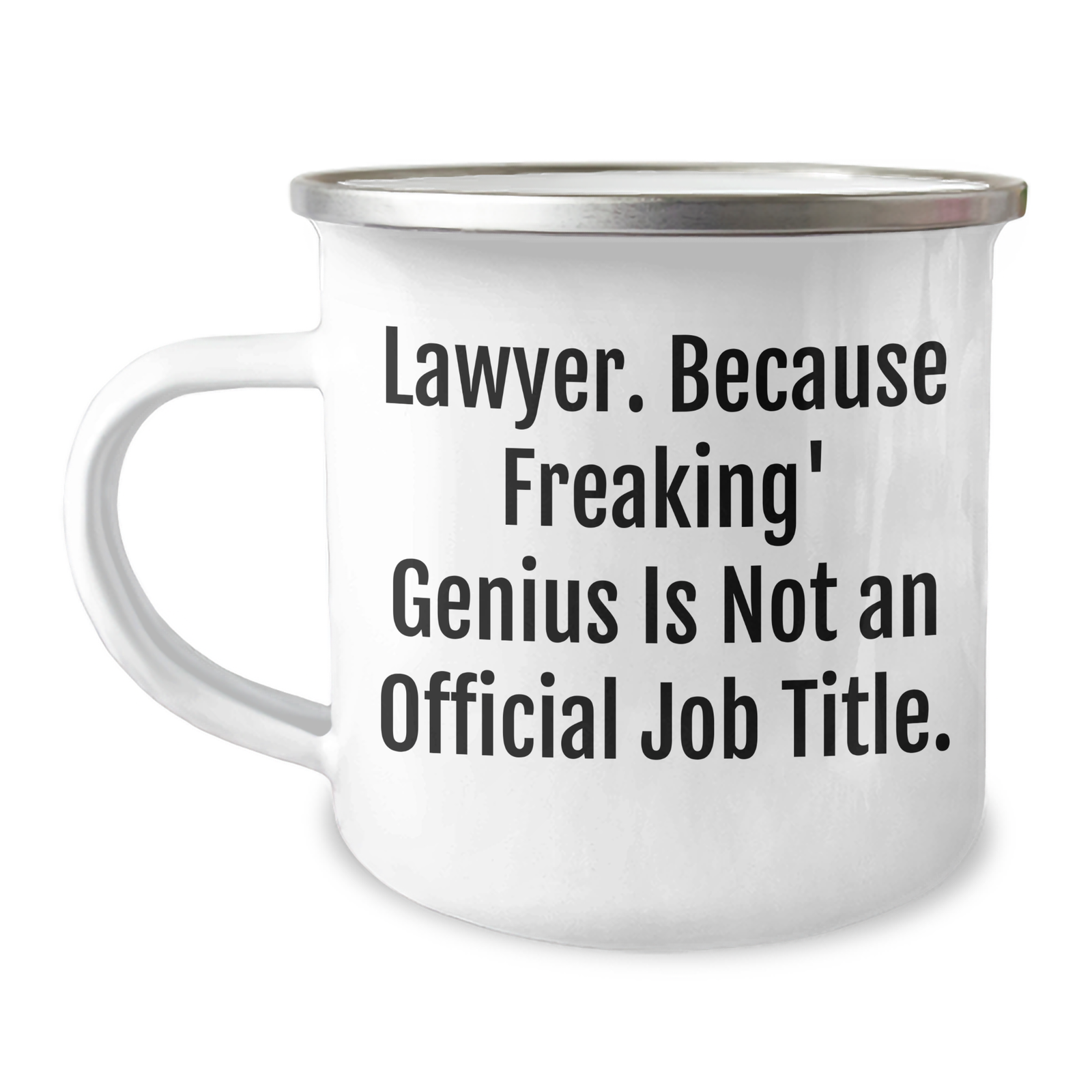 Funny Lawyer Gifts, Mom's Unique Mastermind Mug, 'Lawyer. Because Freaking' genius Is Not An Official Job Title.', Gifts from Friends for Mom's Special Day - Image 1