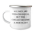Funny Mortician Gifts - 'All Men Are Created Equal But The Coolest Become A Mortician' Camping Mug for Mom's Special Day from Family - Image 1