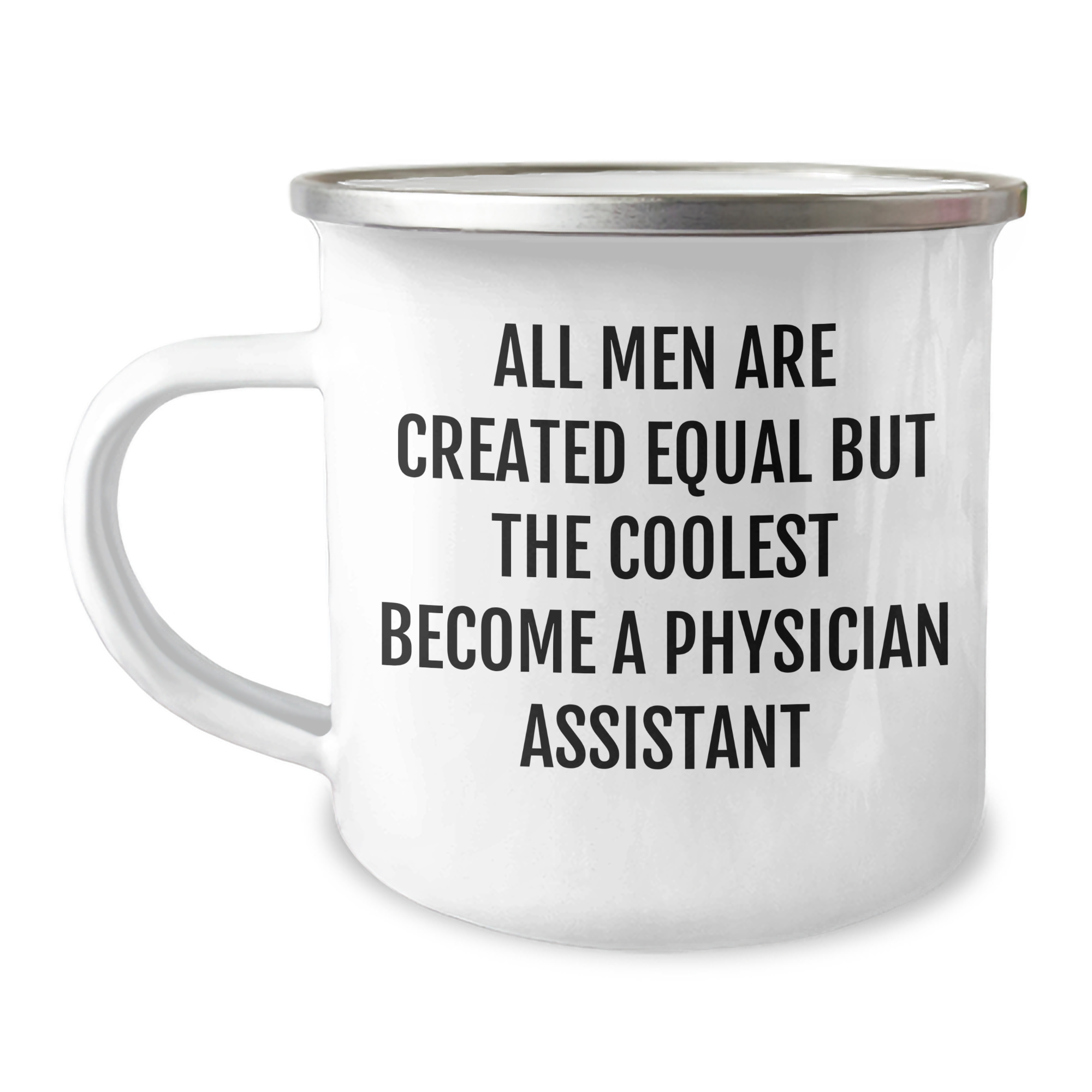 Funny Physician Assistant Gifts for Men, Coolest Become a Physician Assistant Camping Mug from Friends - Image 1