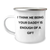 Daddy's Camping Gift, Funny Quote, 12 oz Stainless Steel Mug, Gifts from Men to Daddy, Perfect for Father's Day - Image 1