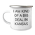 Funny Kansas Gifts: I Am Kind Of A Prime Selection In Kansas Camping Mug for Mom, Friends, Family, from Kansas Enthusiasts, Unique Mother's Day Unique Gifts - Image 1