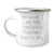 Funny Athletic Trainer Camping Mug Gifts from Men to Friends for Father's Day - Because I Am The Athletic Trainer. That's Why. - Image 1