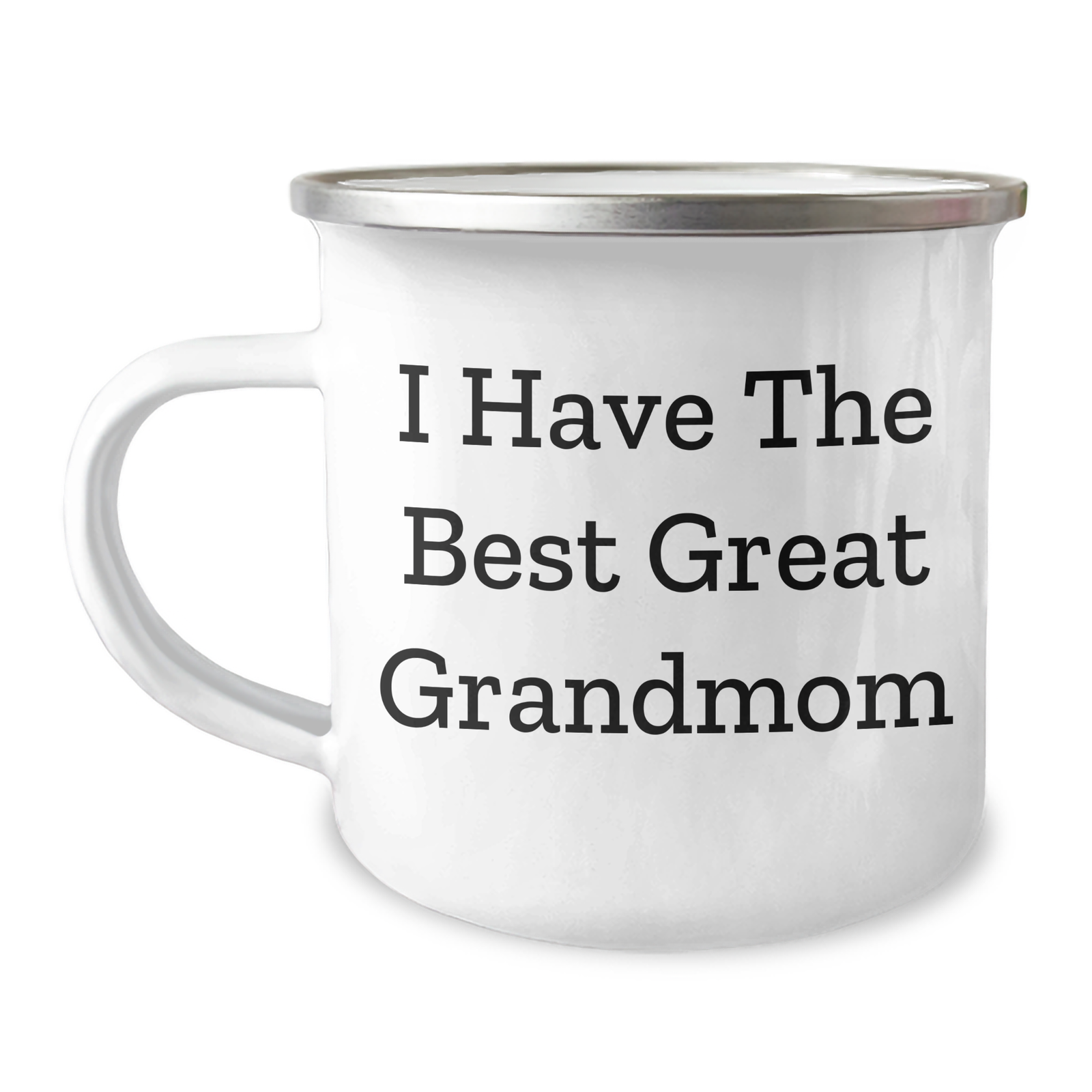 Grandmom's Camping Adventures, Funny Quote, 12 oz Stainless Steel Mug, Gifts from Family, Unique Mother's Day Unique Gifts - Image 1