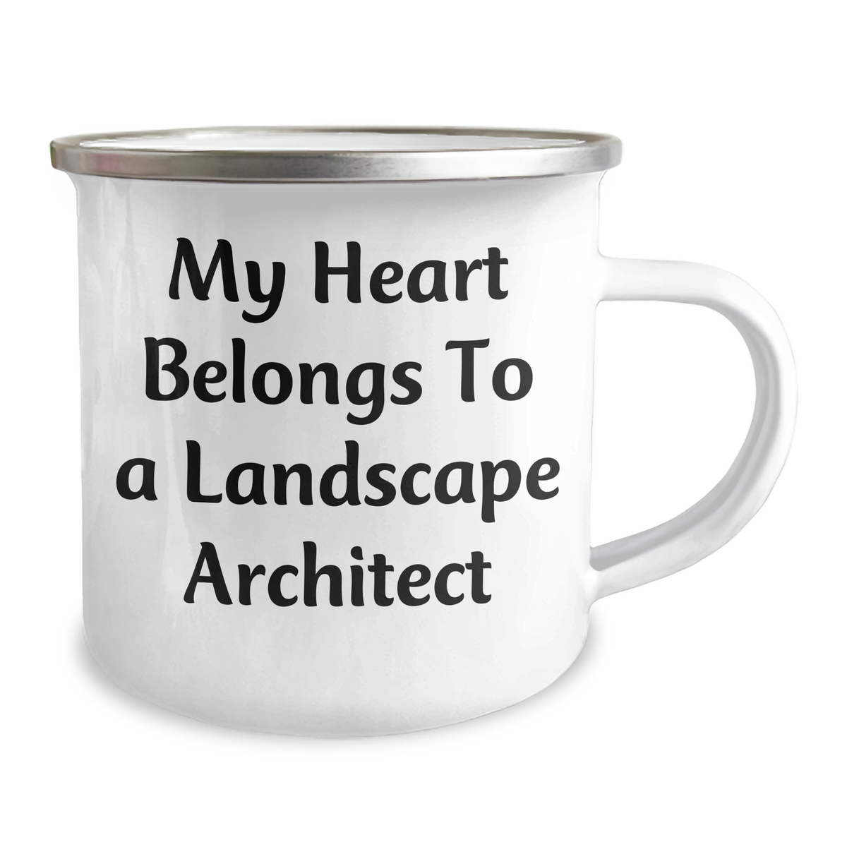 Gifts from Friends and Family to Landscape Architects, My Heart Belongs To A Landscape Architect, Funny Camping Mug for Dad, Unique Father's Day Unique Gifts - Image 2