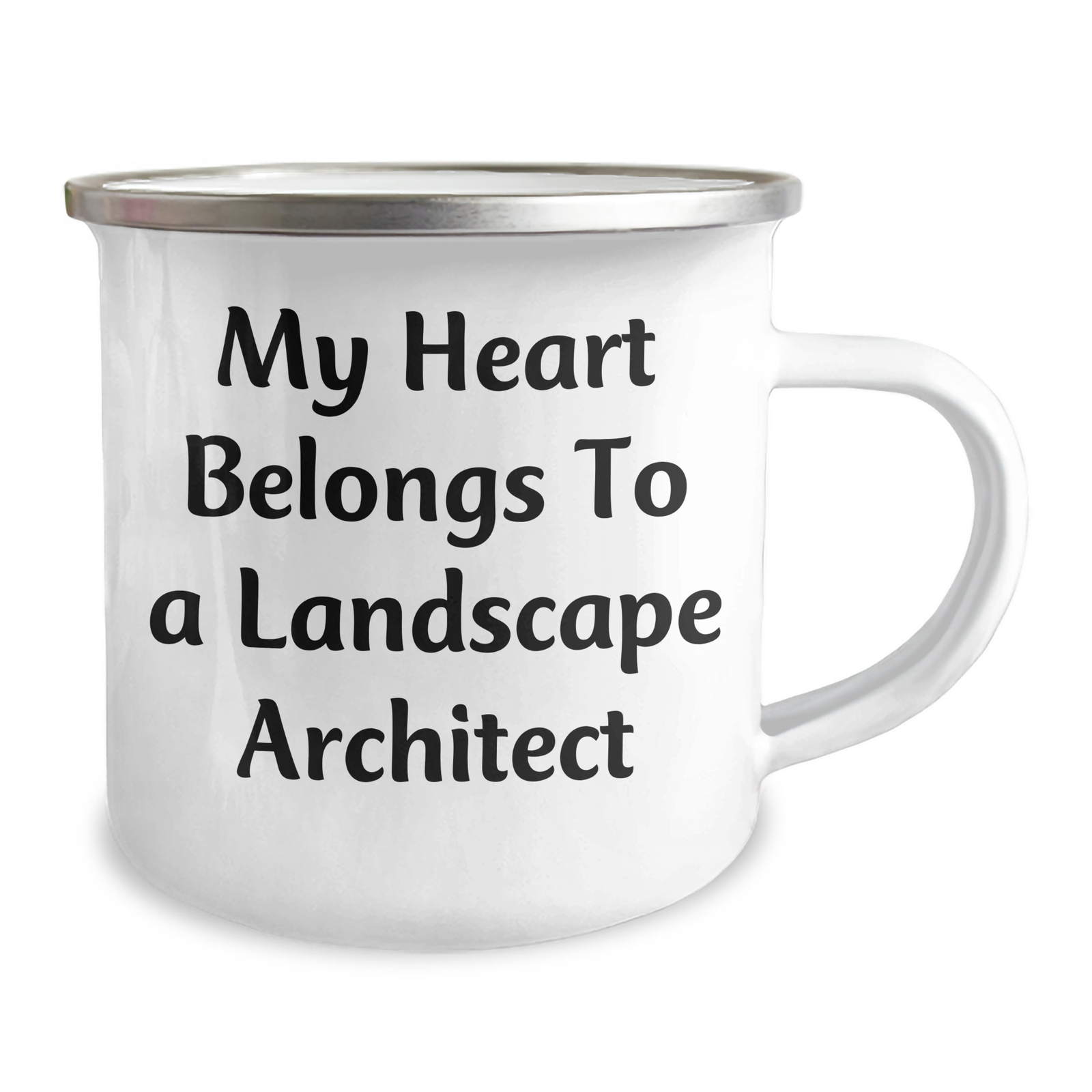 Gifts from Friends and Family to Landscape Architects, My Heart Belongs To A Landscape Architect, Funny Camping Mug for Dad, Unique Father's Day Unique Gifts - Image 2