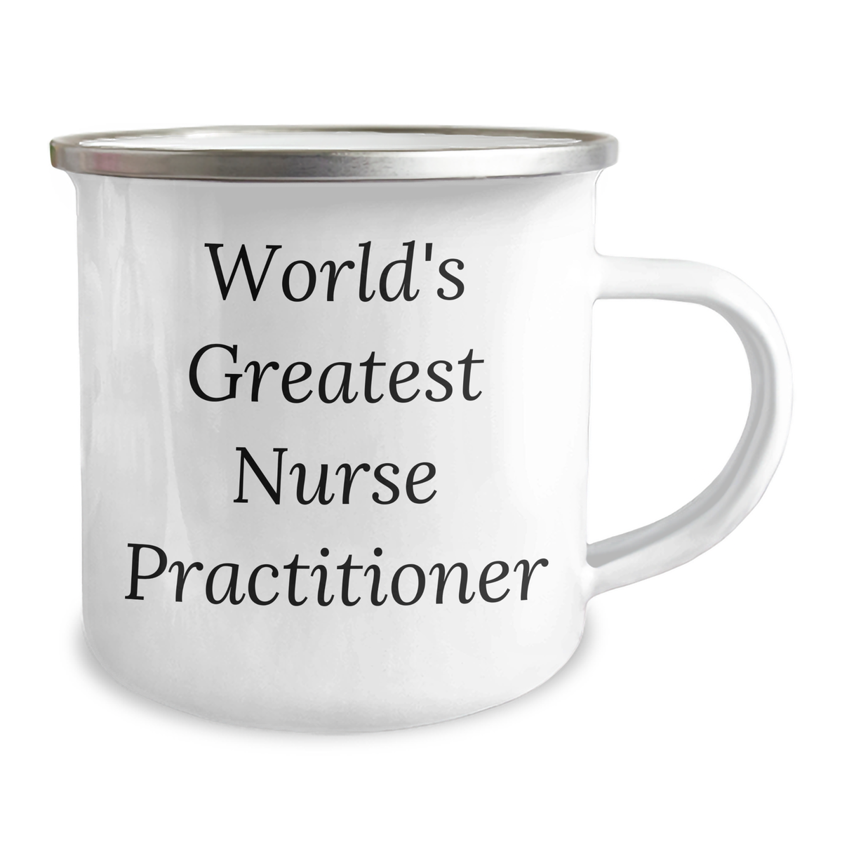 Greatest Nurse Practitioner Mug, Funny World's Greatest Quote, 12 oz Stainless Steel Camping Mug, Perfect Mother's Day Unique Gifts from Family to Nurse Practitioner - Image 2