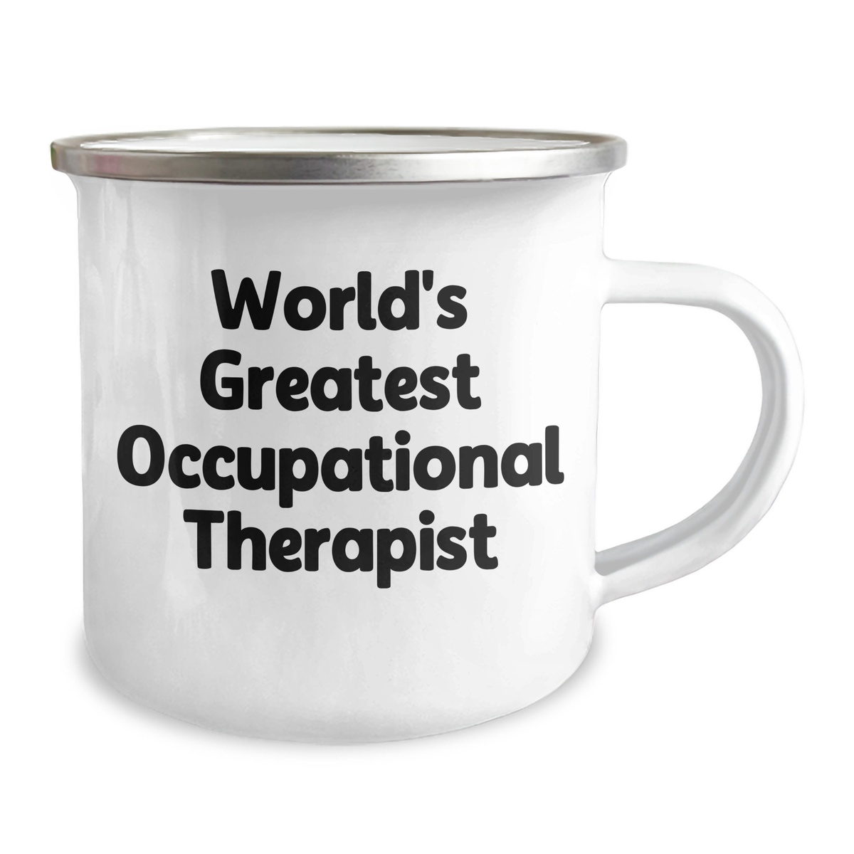 Funny Occupational Therapist Gifts from Men to Mothers Day Unique Camping Mug World's Greatest Quote - Image 2