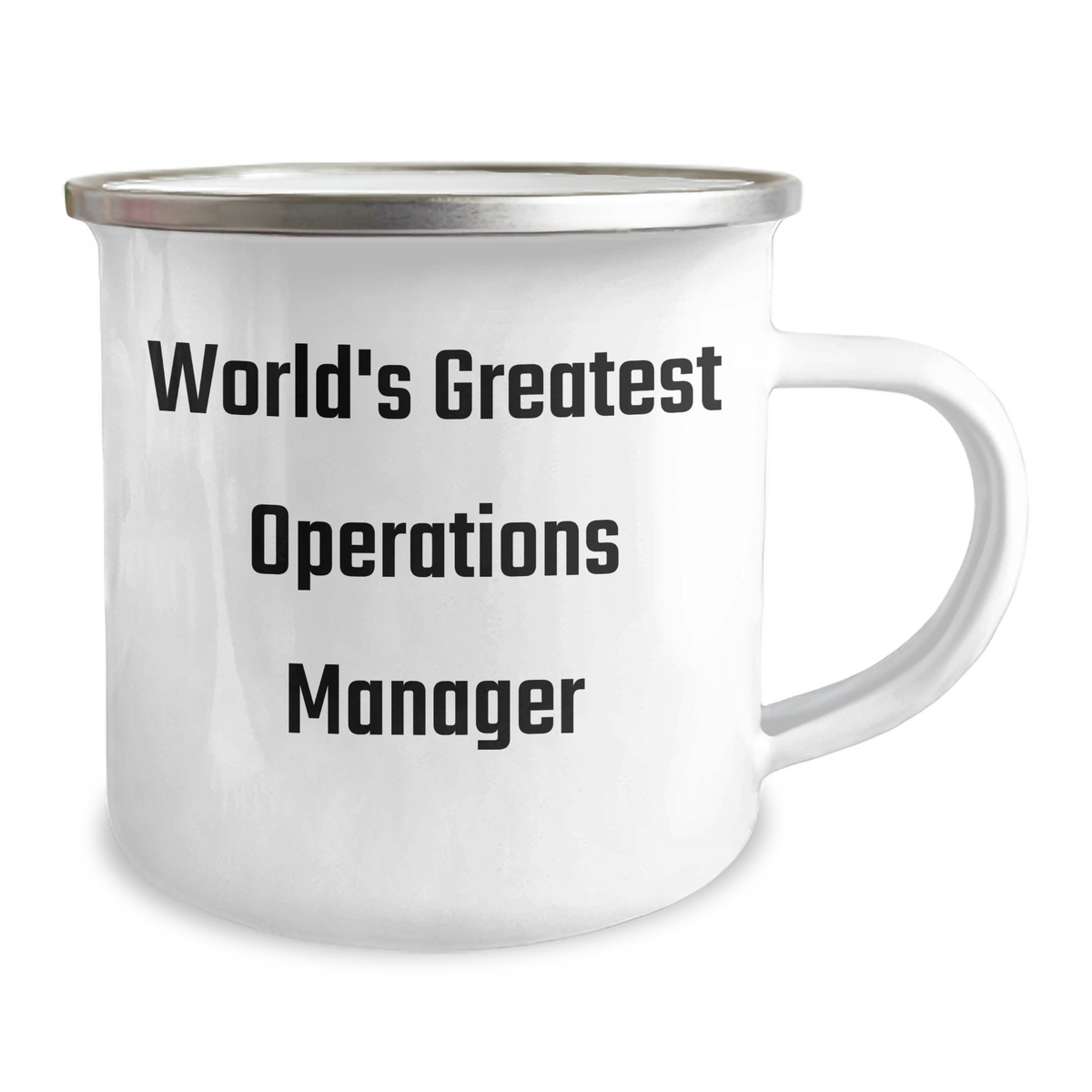 Funny World's Greatest Operations Manager Camping Mug Gifts from Friends to Operations Manager on Mother's Day - Image 2