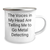 Funny Metal Detecting Gifts for Men, 'The Voices In My Head Are Telling Me To Go Metal Detecting' Camping Mug from Dad to Son, Unique Father's Day Unique Gifts - Image 2
