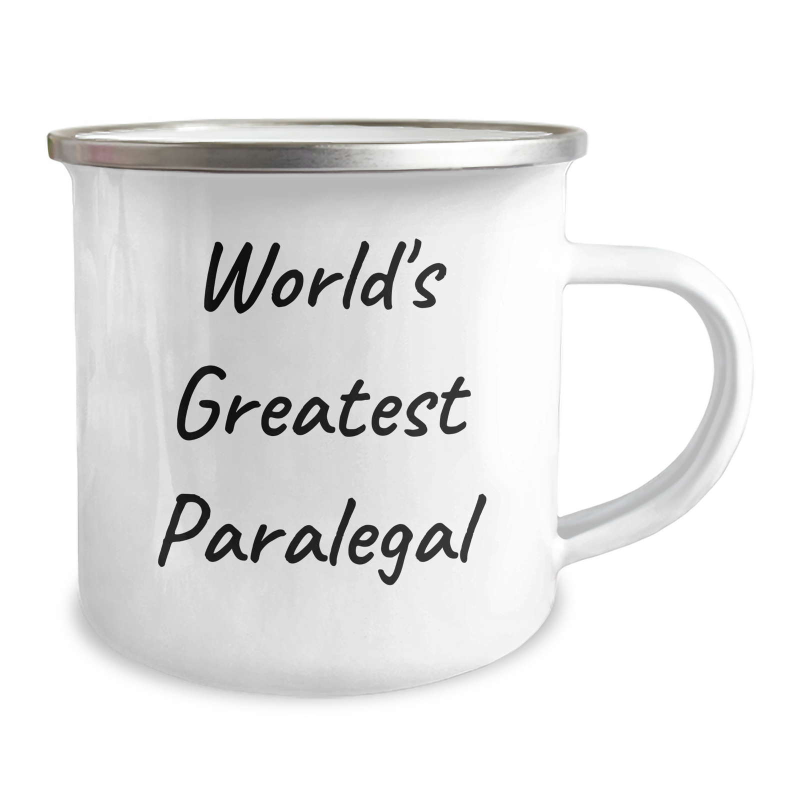 Funny Paralegal Gifts from Family - World's Greatest Paralegal Quote on Camping Mug for Mother's Day - Gifts for Paralegal - Image 2