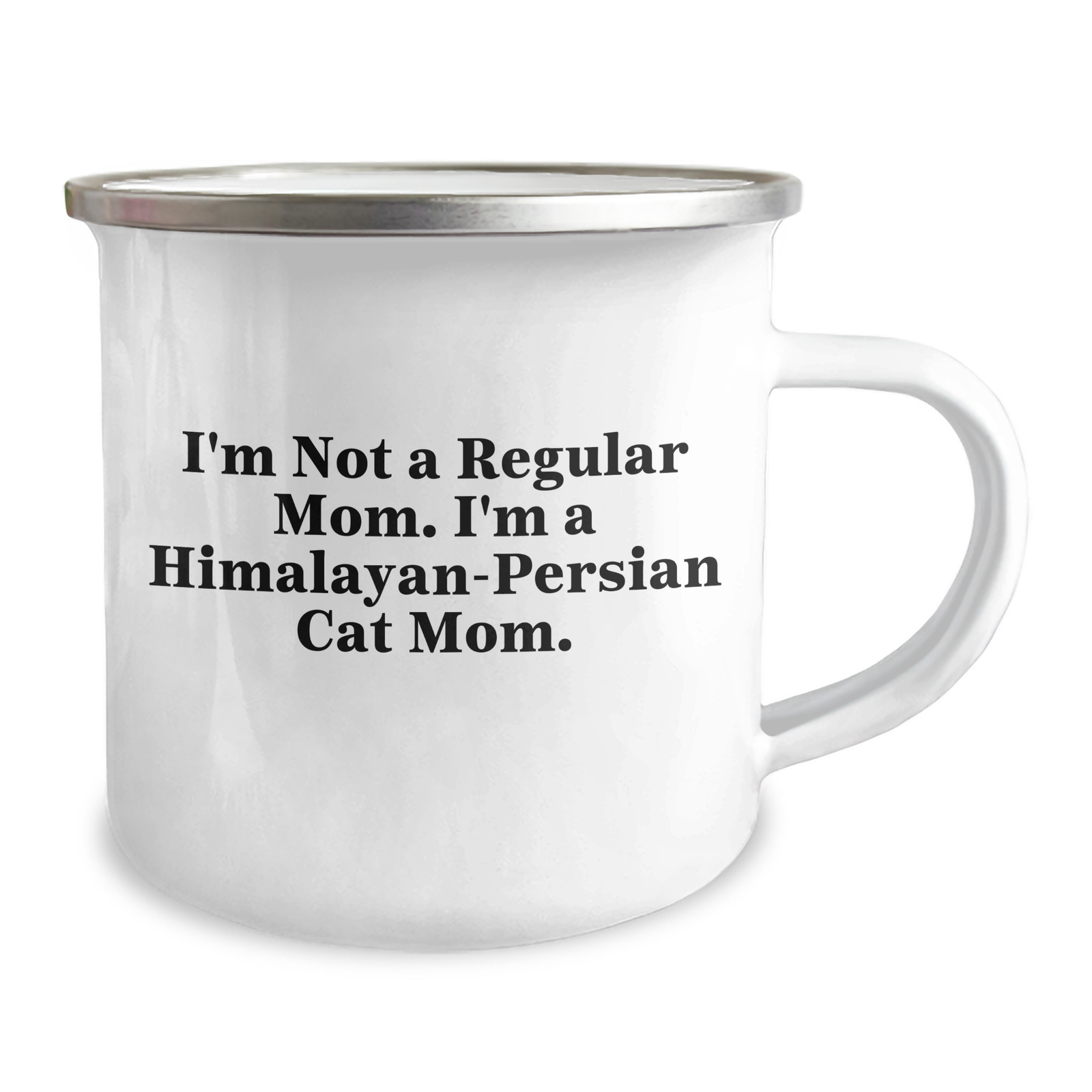 Himalayan-Persian Cat Mom's Funny Camping Mug for Dad's Unique Gifts, Gifts from Men to Men, Himalayan-Persian Cat Enthusiasts - Image 2