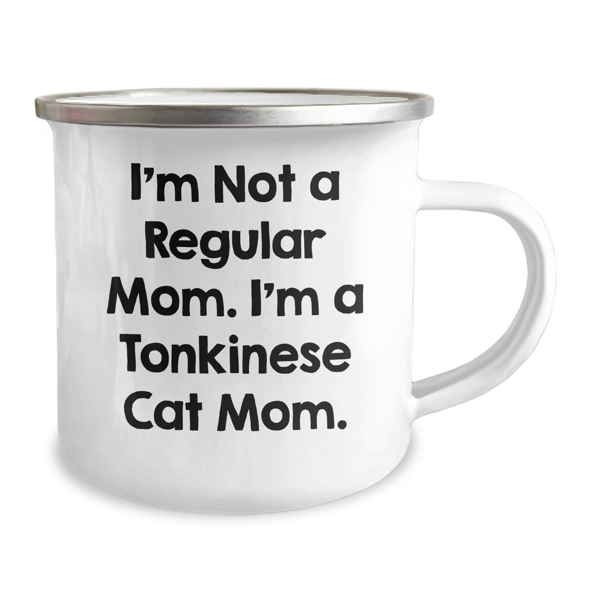 Funny Tonkinese Cat Mom Gifts for Men, Women, or Friends - Camping Mug for Father's Day, Unique Gifts from Family - Image 2