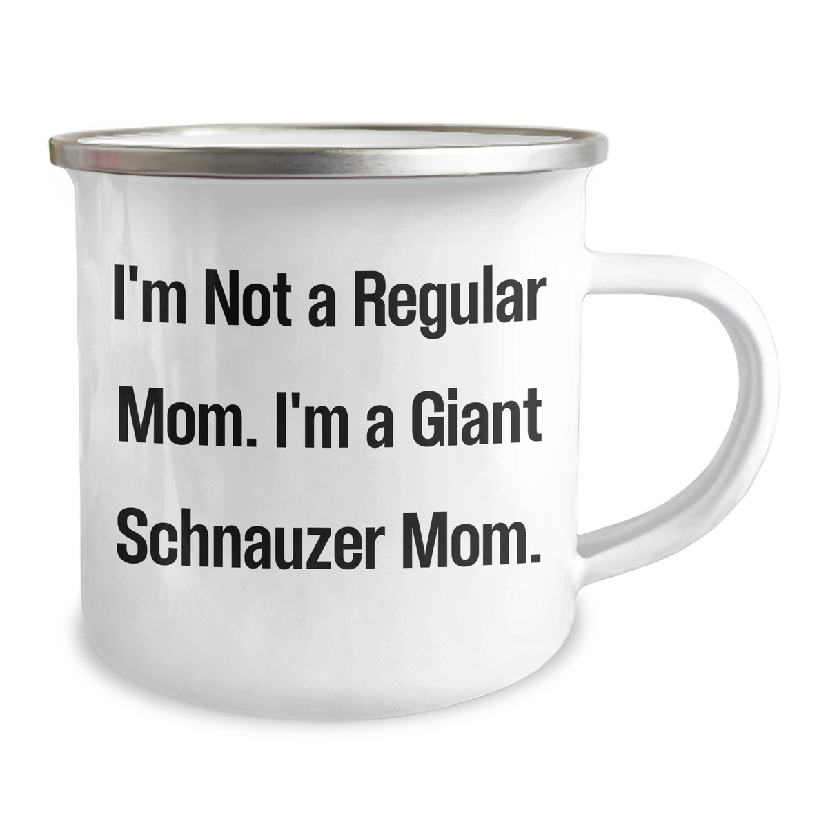 Giant Schnauzer Dog Mom's Funny Camping Mug, Gifts from Men to Friends, Unique Father's Day Unique Gifts for Giant Schnauzer Dog Owners - Image 2
