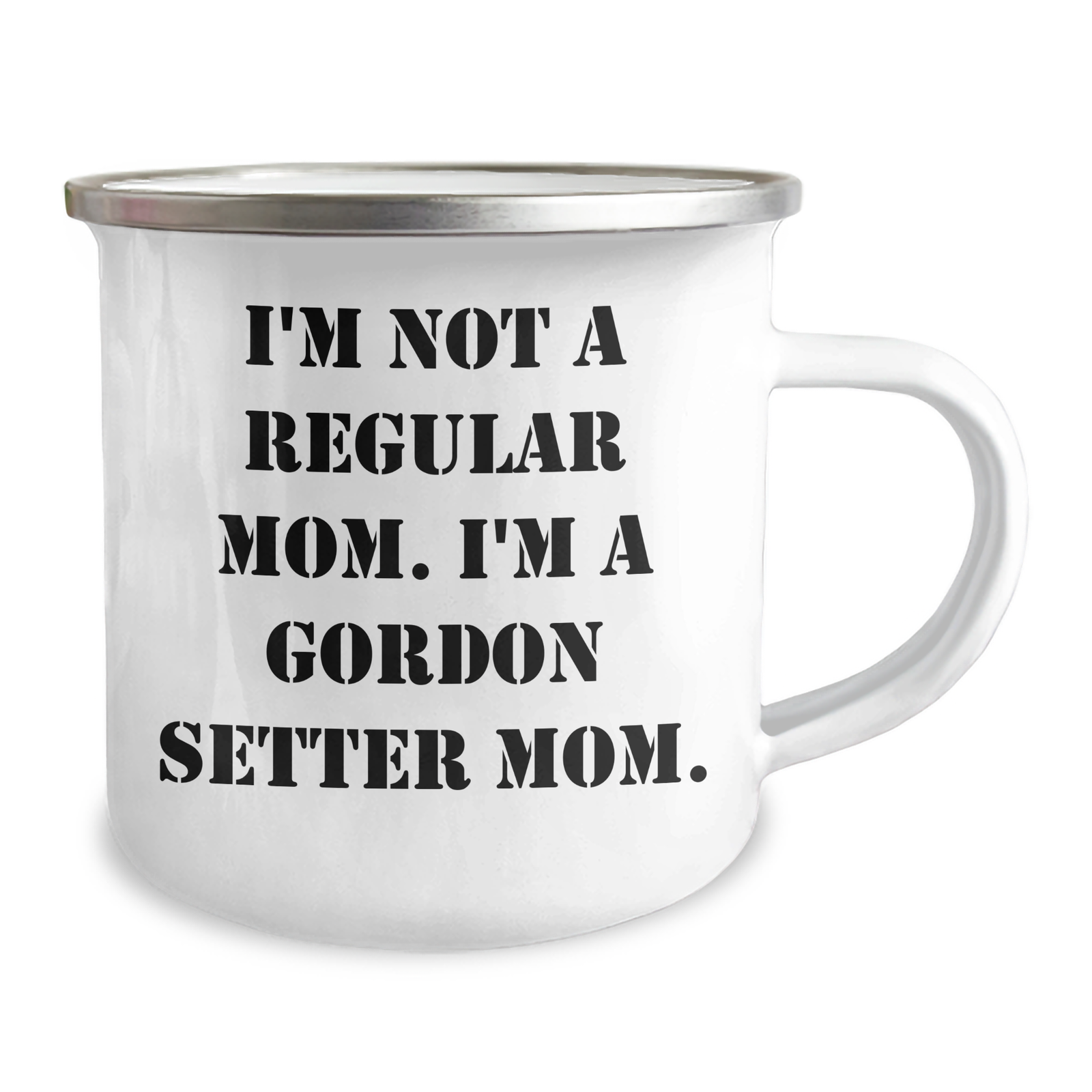 Gordon Setter Dog Mom Funny Camping Mug Gifts from Friends and Family for Him - Image 2