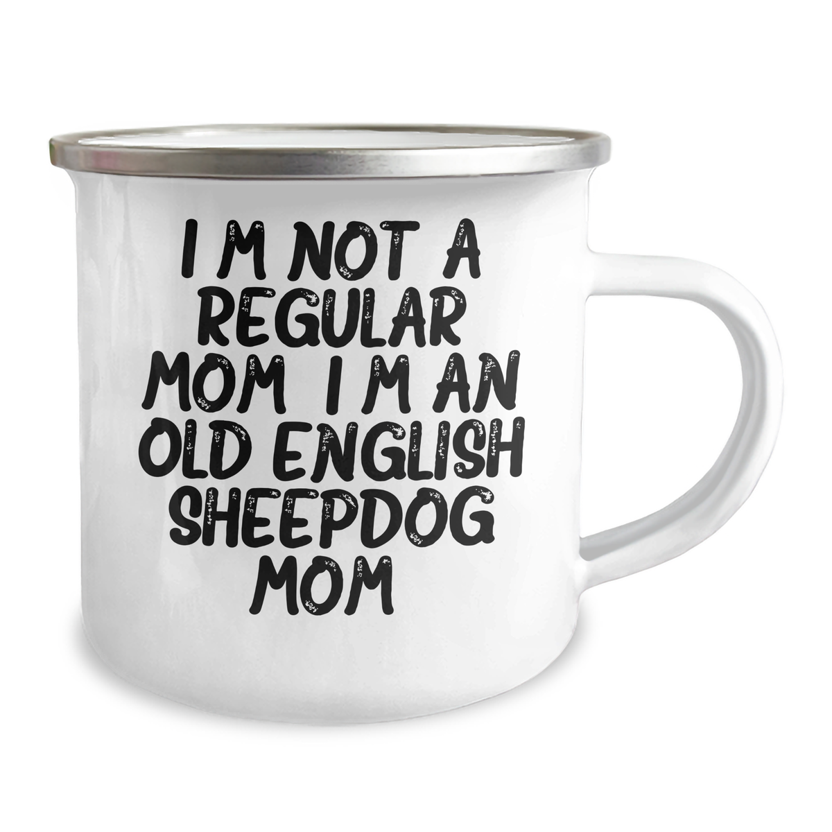 Funny Old English SheepDog Mom Camping Mug Gifts from Family for Father's Day - Image 2