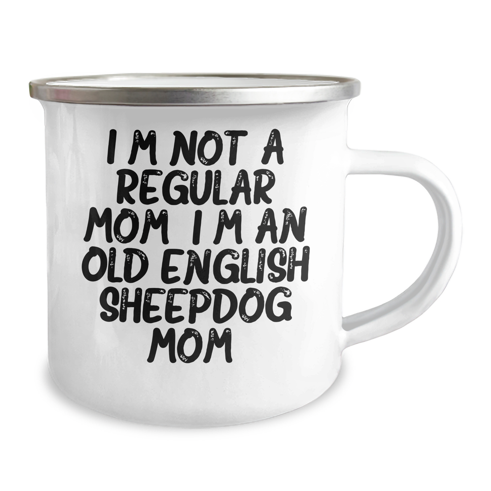 Funny Old English SheepDog Mom Camping Mug Gifts from Family for Father's Day - Image 2