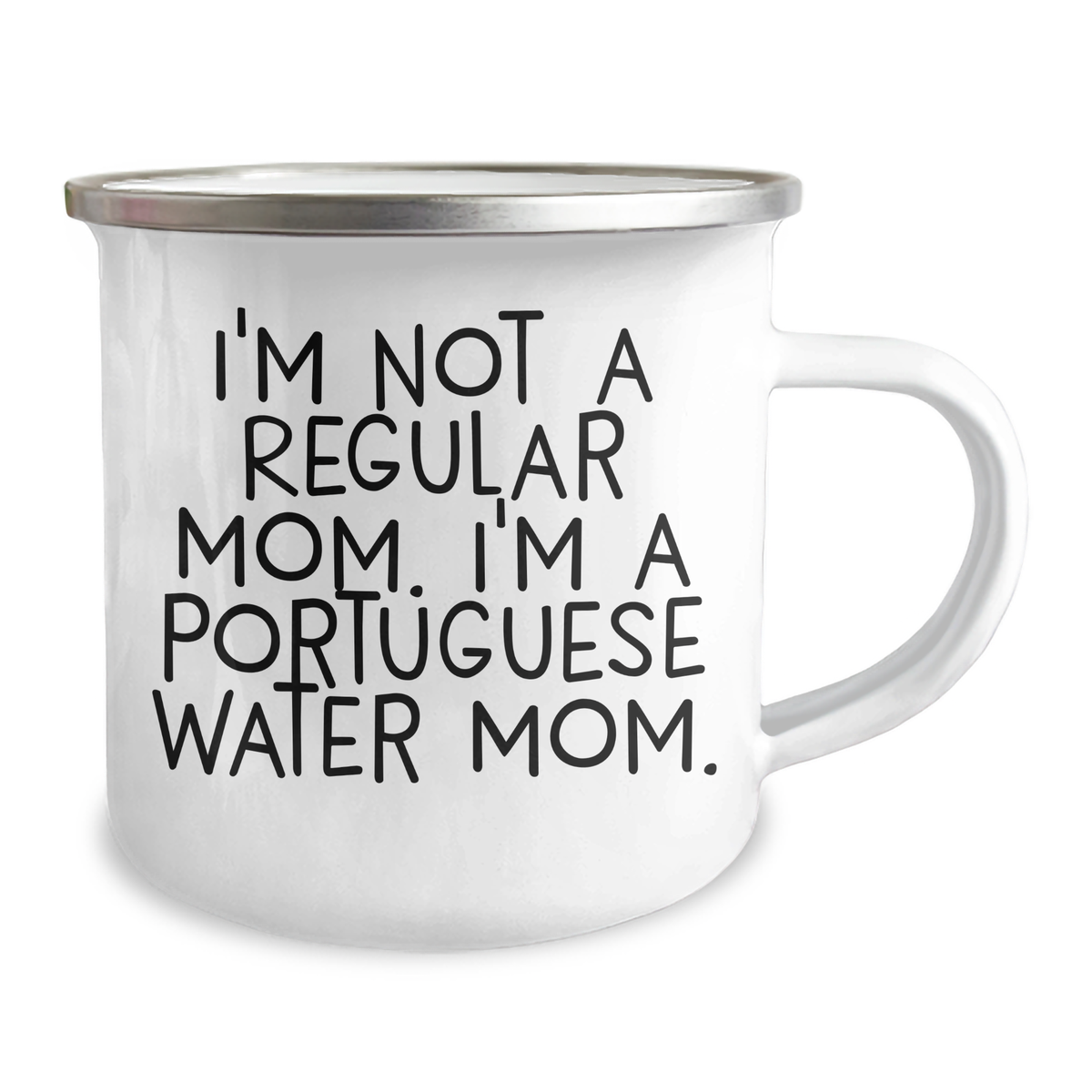 Portuguese Water Dog Gifts for Men - Funny Camping Mug from Mom - Unique Father's Day Present - Image 2