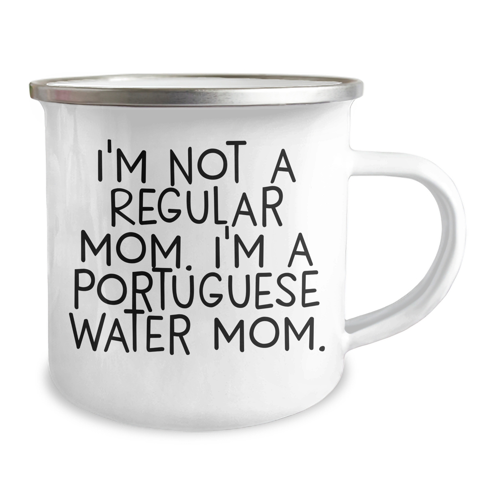 Portuguese Water Dog Gifts for Men - Funny Camping Mug from Mom - Unique Father's Day Present - Image 2