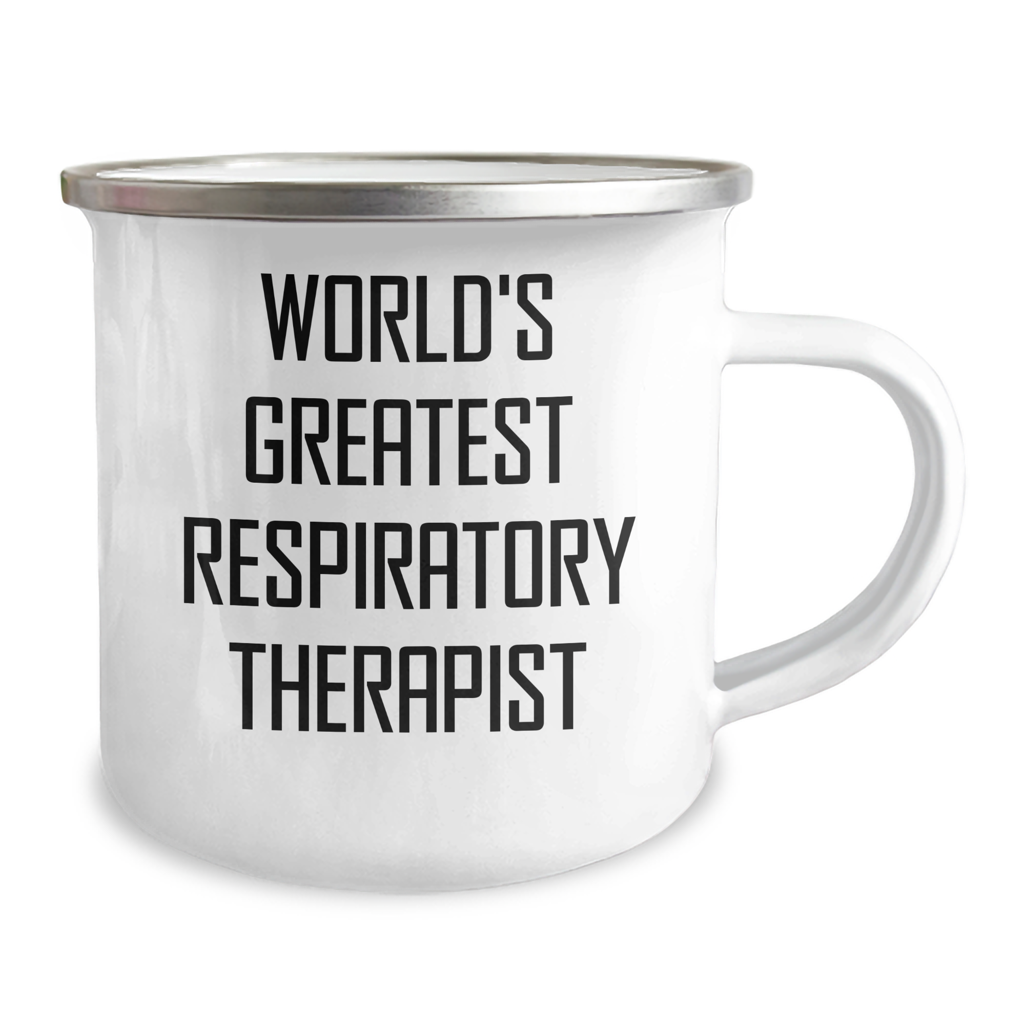 World's Greatest Respiratory Therapist Funny Gifts from Mom for Mother's Day Inspirational Camping Mug - Image 2