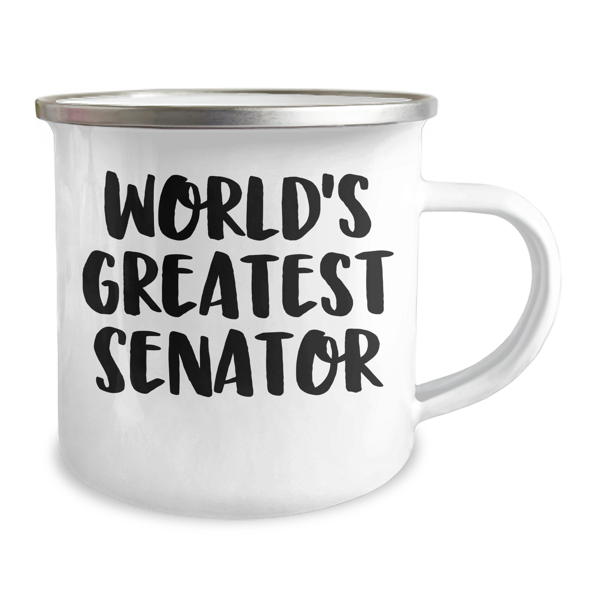 Funny Senator Gifts World's Greatest Senator Camping Mug, Gifts from Men to Senator, Unique Mother's Day Unique Gifts for Senator Friends - Image 2