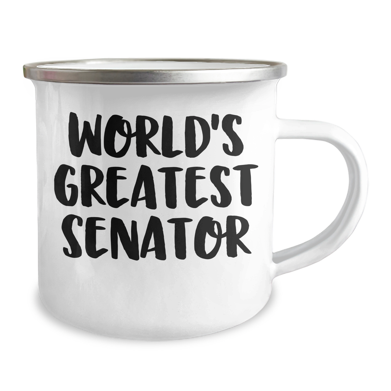 Funny Senator Gifts World's Greatest Senator Camping Mug, Gifts from Men to Senator, Unique Mother's Day Unique Gifts for Senator Friends - Image 2