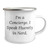 Concierge Gifts from Friends - Camping Mug for Her - Funny Quote 'I'm A Concierge. I Speak Fluently In genius.' - Father's Day Unique Gifts - Image 2