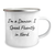Funny Dancer Gifts from Men, Unique Camping Mug for Dancer Friends, 'I'm A Dancer. I Speak Fluently In genius.' Quote, Father's Day Unique Gifts for Dancer - Image 2