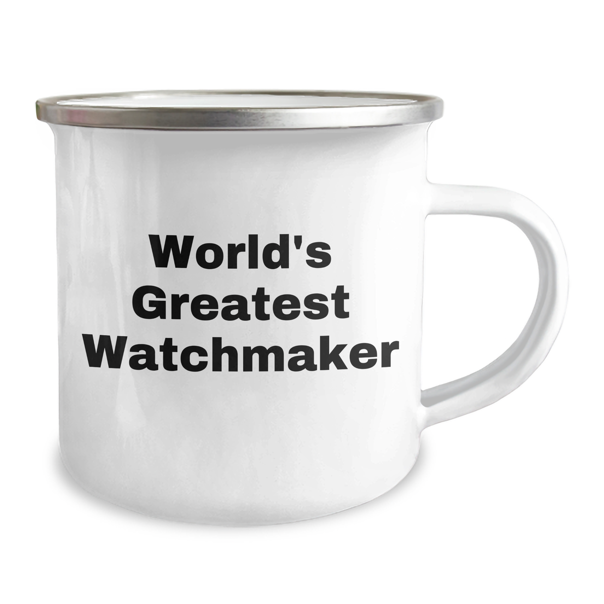 Funny Watchmaker Gifts from Men to World's Greatest Watchmaker on Mother's Day with Camping Mug - Image 2