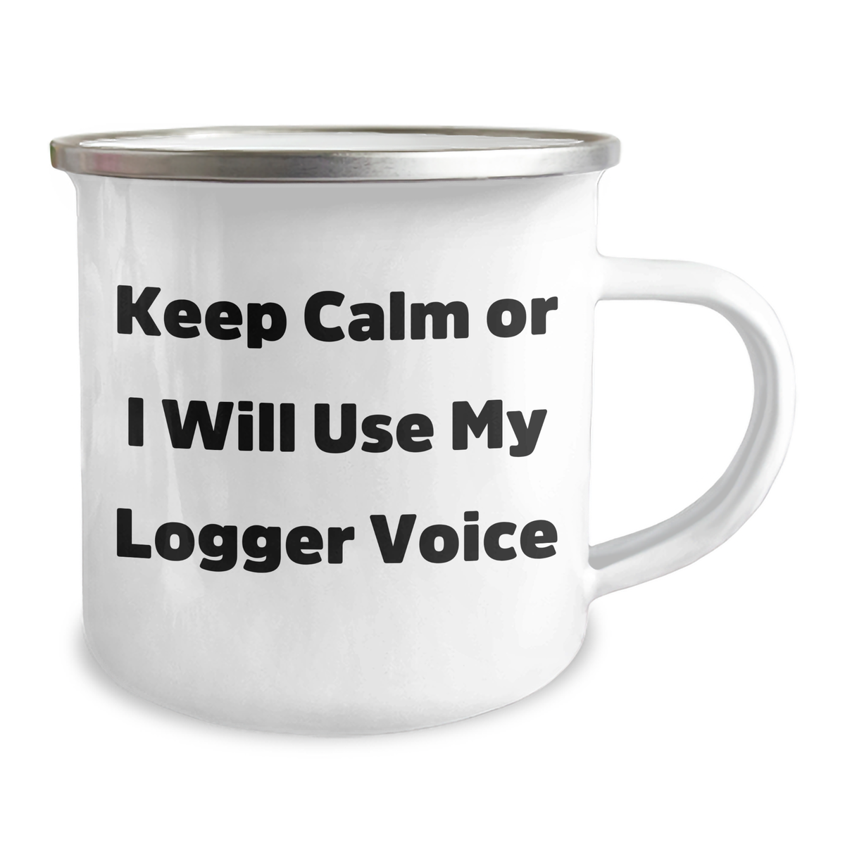 Logger's Humor Gifts from Men to Logger Dad's on Father's Day - Funny Camping Mug - Image 2