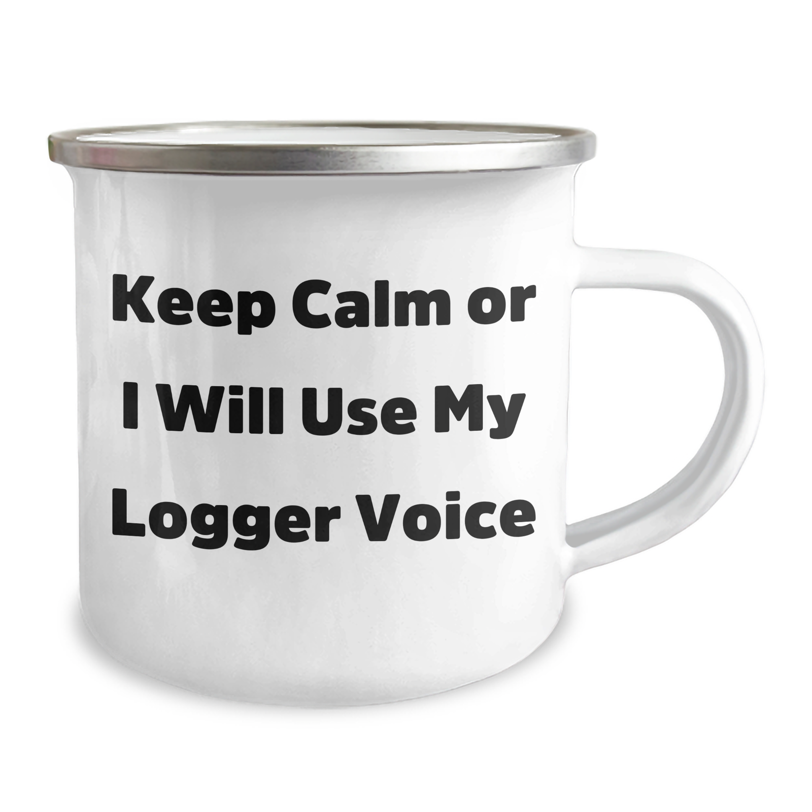Logger's Humor Gifts from Men to Logger Dad's on Father's Day - Funny Camping Mug - Image 2