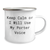 Funny Porter Gifts from Mom - Keep Calm Or I Will Use My Porter Voice Camping Mug for Men, Women, Friends, Coworkers, Family on Mother's Day - 12 oz Stainless Steel with Enamel Finish - Image 2