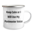 Funny Postmaster Camping Mug, Gifts from Men to Friends, Unique Postmaster Gifts for Father's Day, 'Keep Calm Or I Will Use My Postmaster Voice' - Image 2