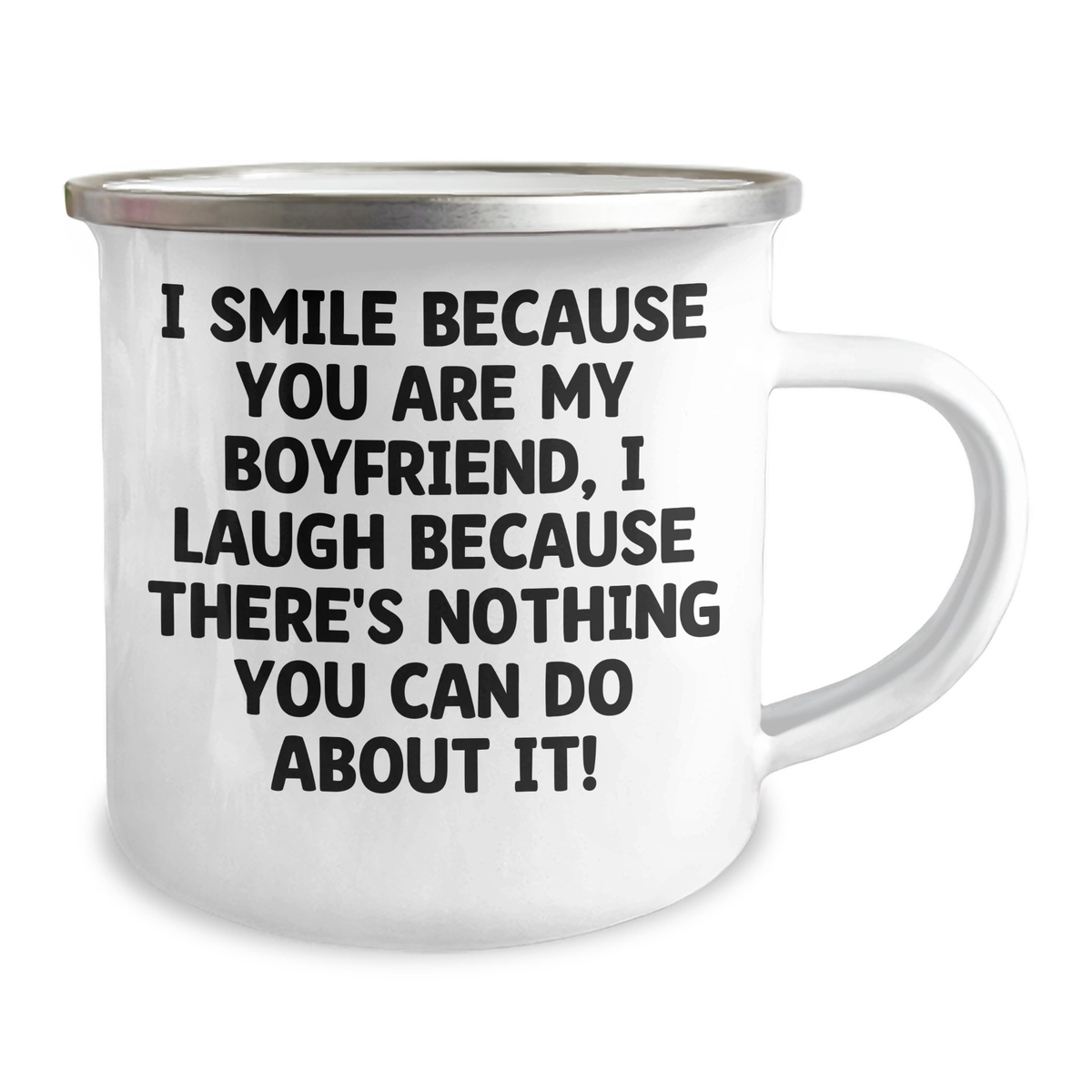 Funny Sweetheart Camping Mug Gifts from Women for Sweetheart, Inspirational Quote, Father's Day Unique Gifts, 12 oz Stainless Steel - Image 2