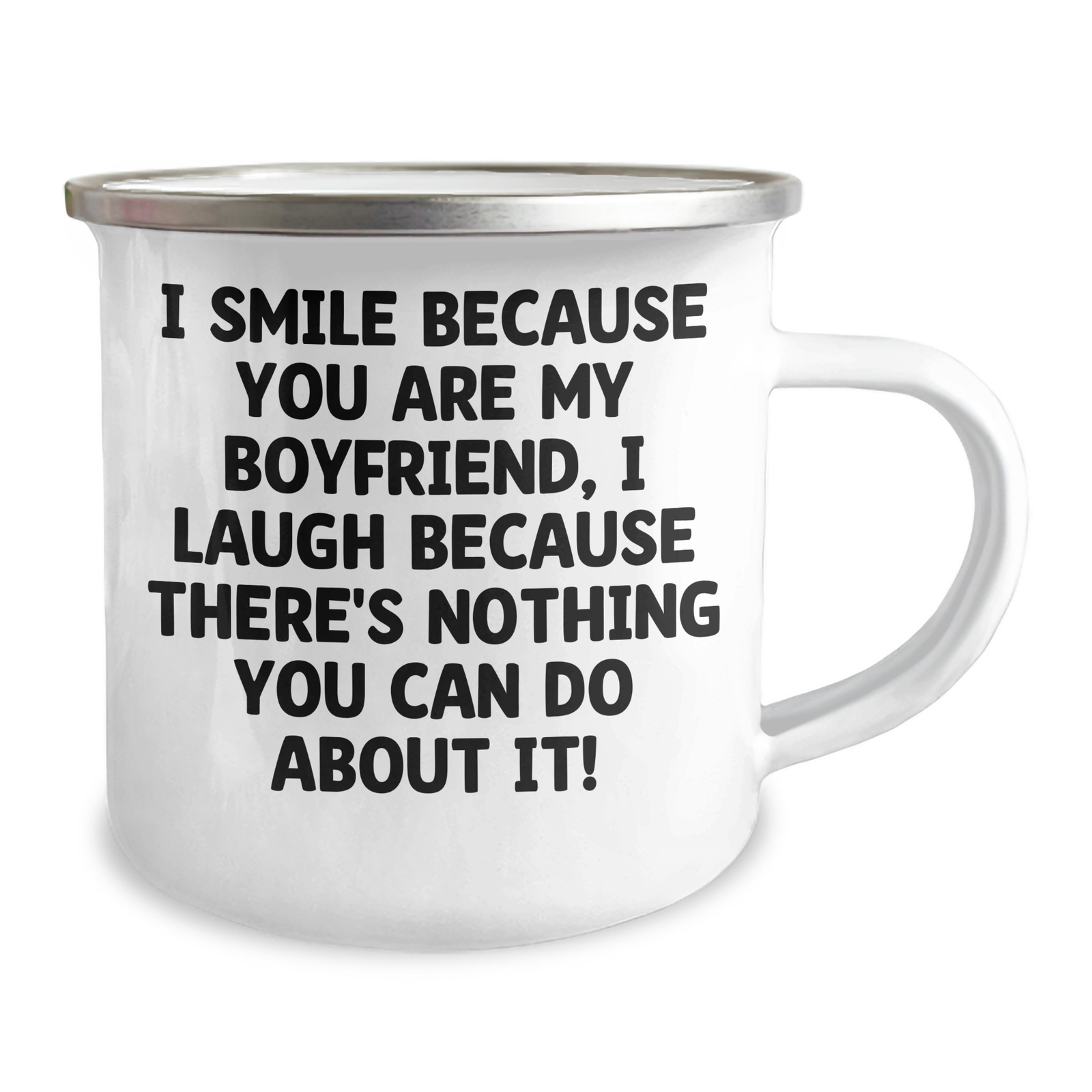 Funny Sweetheart Camping Mug Gifts from Women for Sweetheart, Inspirational Quote, Father's Day Unique Gifts, 12 oz Stainless Steel - Image 2