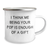 Funny Pop Gifts for Men, Camping Mug for Dad, I Think Me Being Your Pop Is Enough Of A Gift, Gifts from Family for Father's Day - Image 2