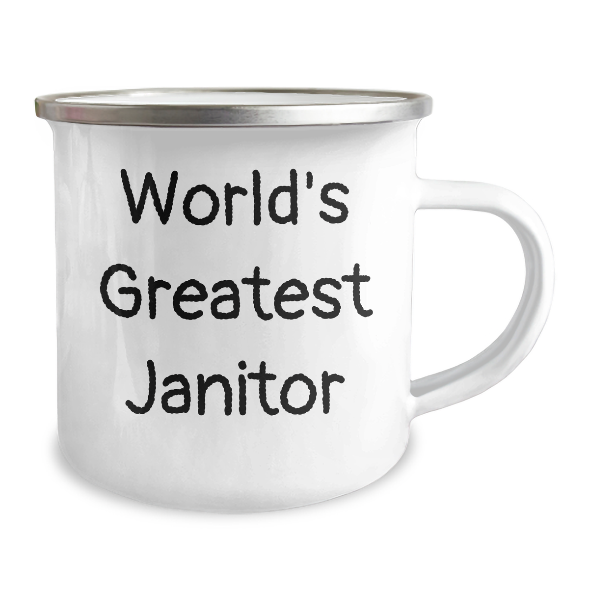 Funny Janitor Gifts, World's Greatest Janitor, Camping Mug for Father's Day, Gifts from Men to Janitors, Unique Janitor Appreciation - Image 2