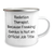 Radiation Therapist Humor Gifts from Family, Unique Camping Mug for Radiation Therapist, 'Because Freaking' genius Is Not An Official Job Title.' Father's Day Unique Gifts for Men - Image 2