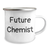 Funny Future Chemist Gifts from Dad for Men, Enamel Camping Mug, 12 oz, Stainless Steel, Inspirational Quote, Perfect Father's Day Unique Gifts - Image 2
