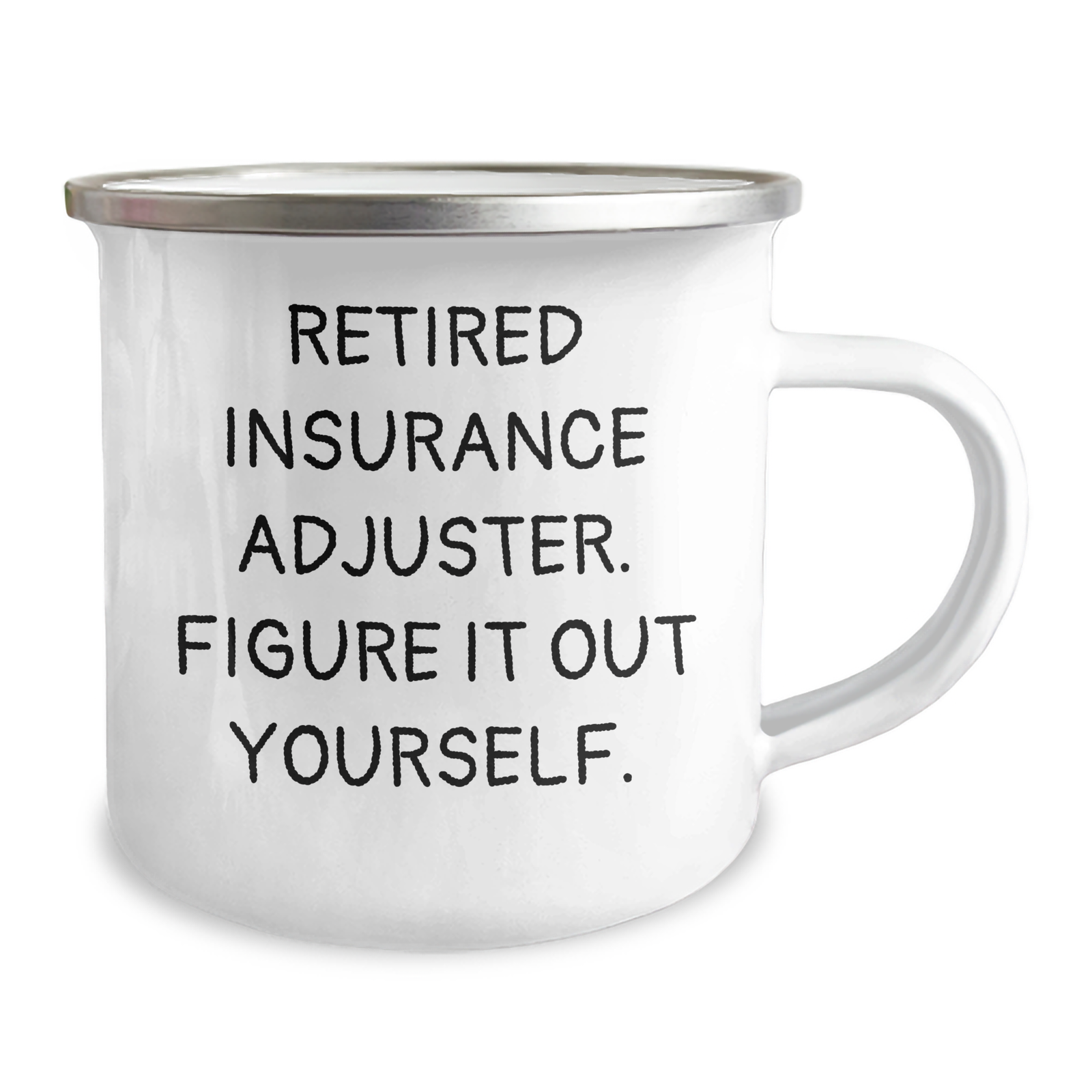 Insurance Adjuster Humor, Camping Mug for Dad, Gifts from Men, Insurance Adjuster Gifts, Father's Day Unique Gifts - Image 2