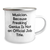 Musician's genius Camping Mug, Funny Quote Gifts from Friends and Family for Him on Father's Day, 12 oz Stainless Steel with Enamel Finish - Image 2