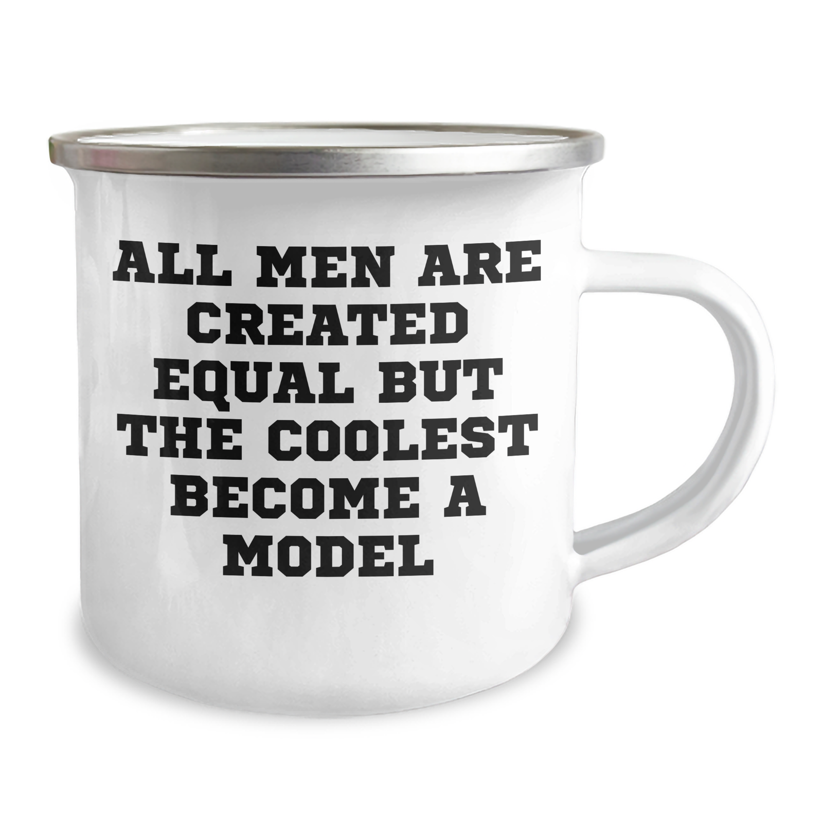 Funny Model Quote Gifts for Men, Camping Mug, Graduation Unique Gifts from Friends, Inspirational Motivational Mug for Model Enthusiasts - Image 2