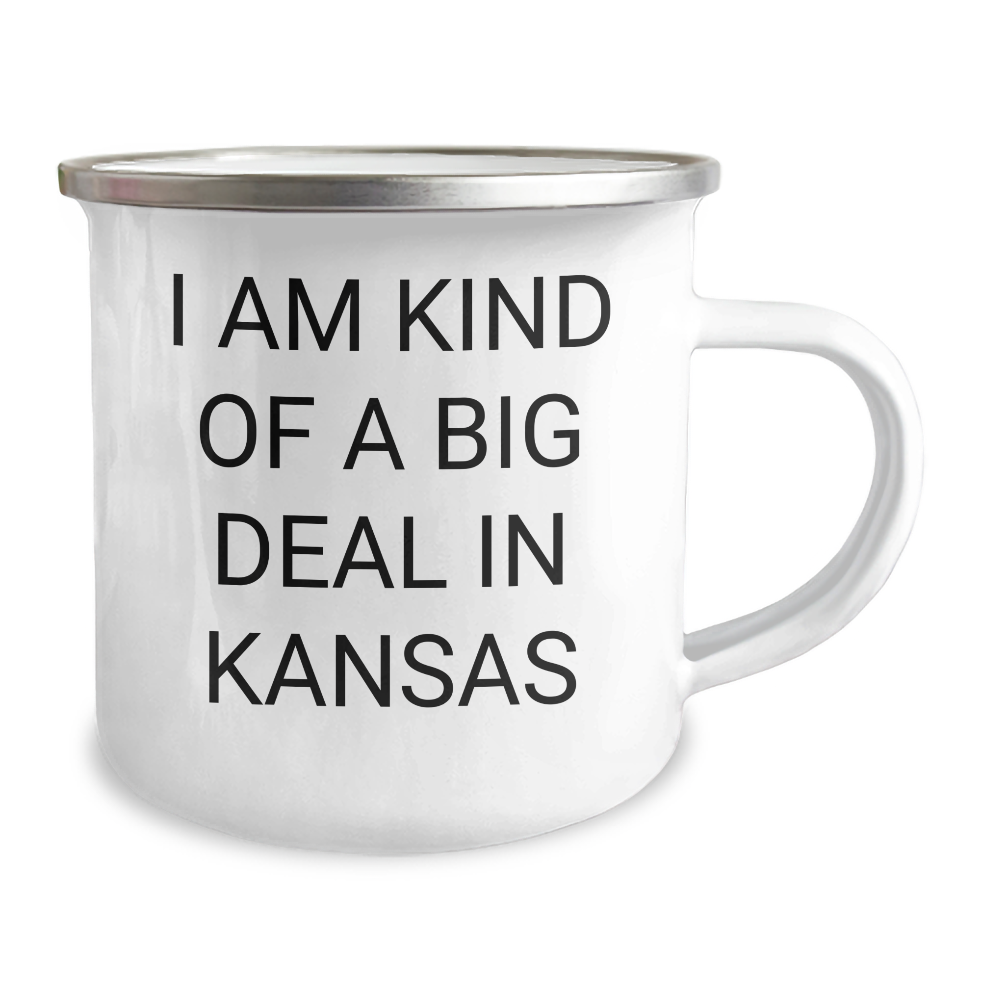 Funny Kansas Gifts: I Am Kind Of A Prime Selection In Kansas Camping Mug for Mom, Friends, Family, from Kansas Enthusiasts, Unique Mother's Day Unique Gifts - Image 2