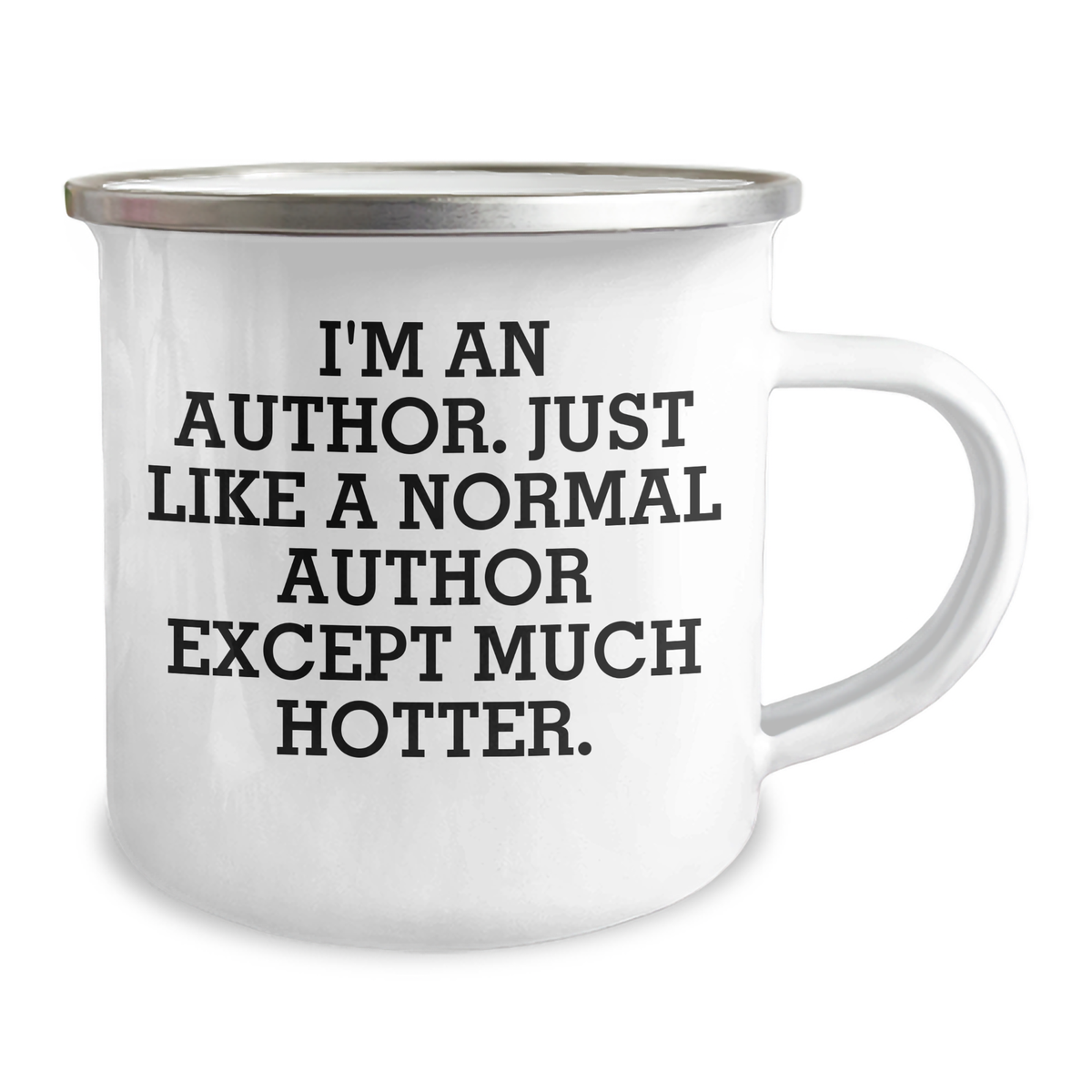 Funny Author Gifts for Men, Camping Mug with I'm An Author Quote, Unique Father's Day Unique Gifts from Family - Image 2