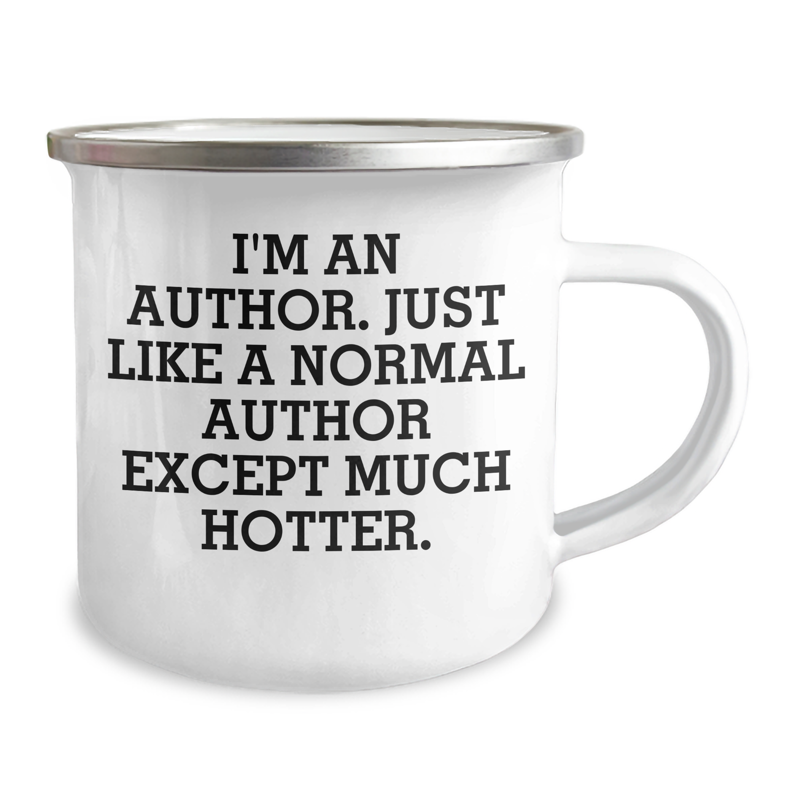 Funny Author Gifts for Men, Camping Mug with I'm An Author Quote, Unique Father's Day Unique Gifts from Family - Image 2