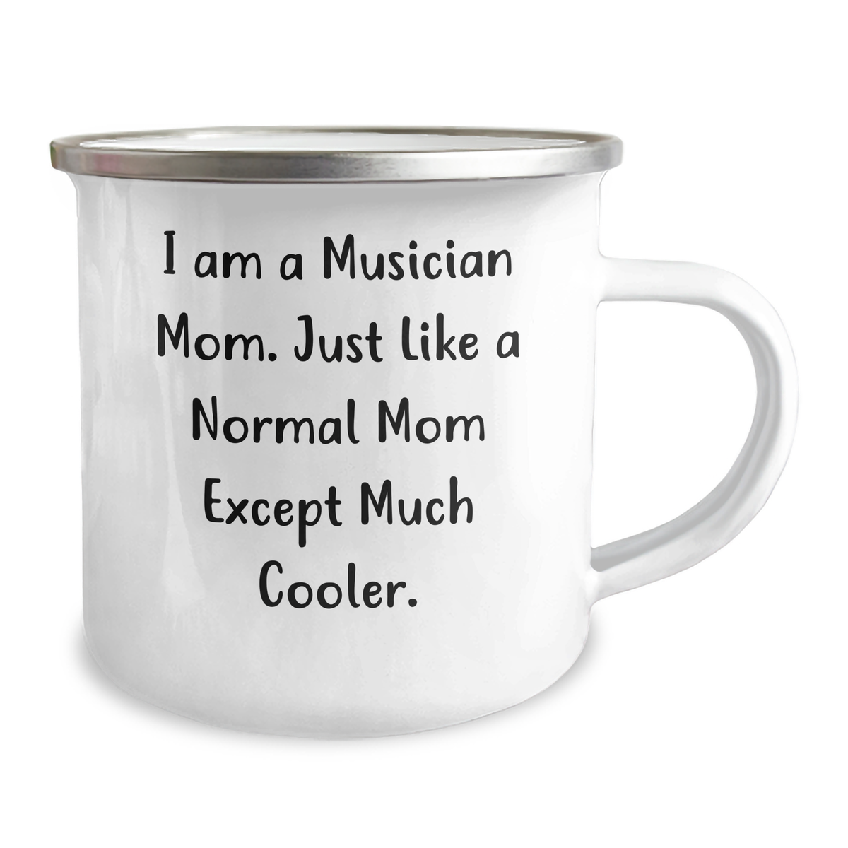 Musician Mom's Funny Camping Mug Gifts for Men - 'I Am A Musician Mom', Father's Day Unique Gifts from Family - Image 2