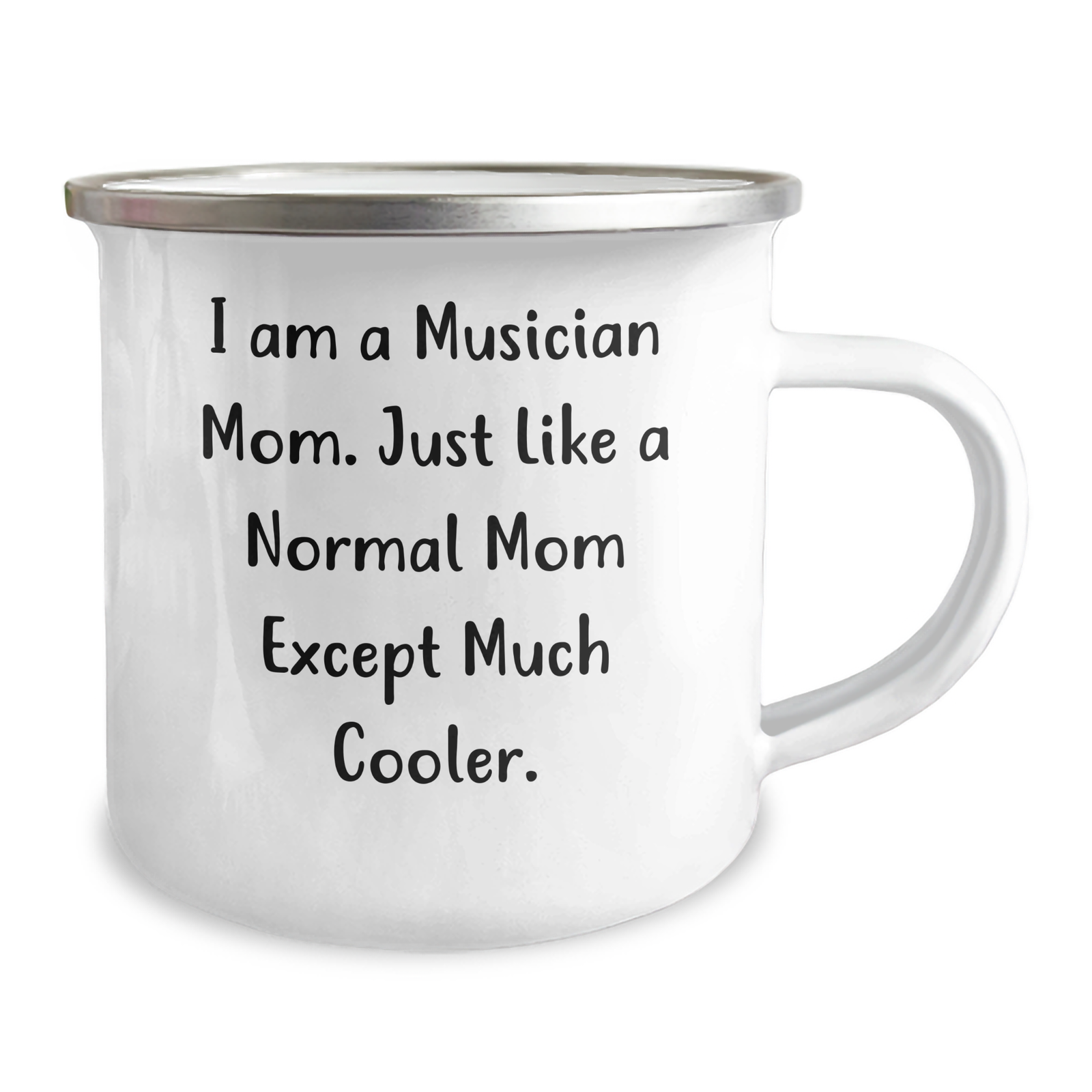 Musician Mom's Funny Camping Mug Gifts for Men - 'I Am A Musician Mom', Father's Day Unique Gifts from Family - Image 2