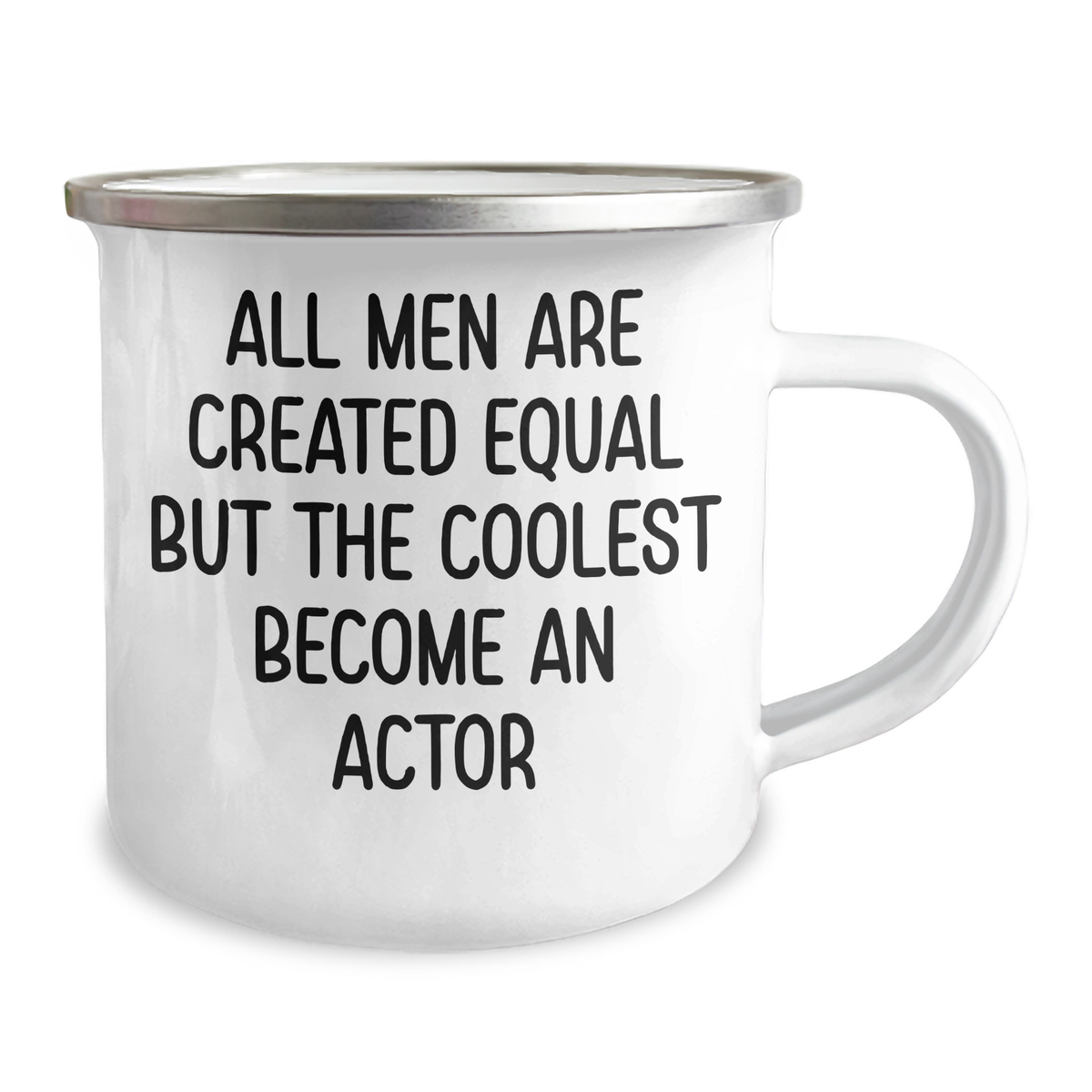 Funny Actor Gifts for Her from Men - 'All Men Are Created Equal But The Coolest Become An Actor' - Mother's Day Unique Gifts - Image 2